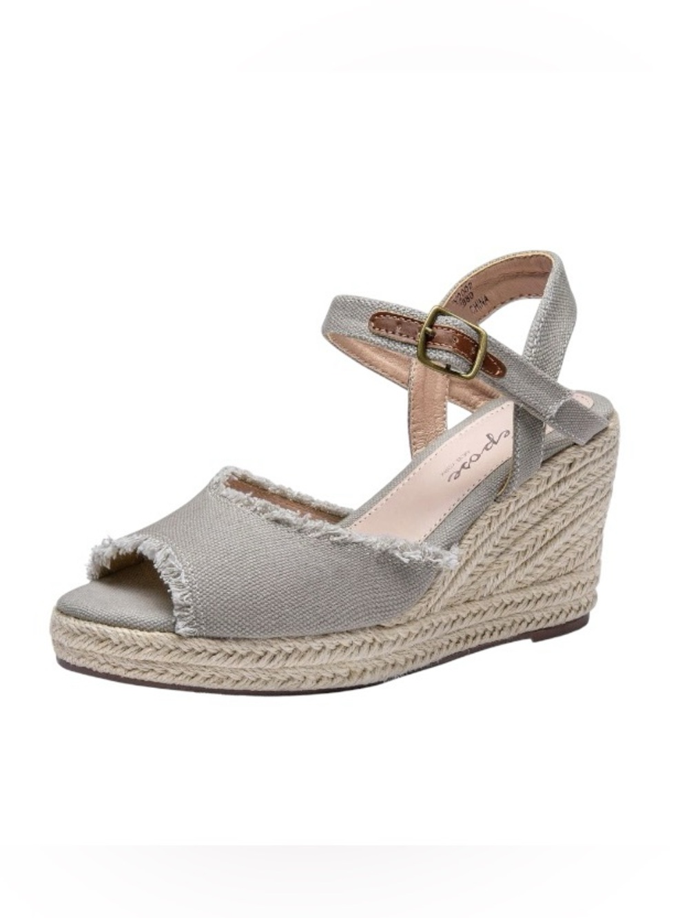 Vepose 880 Espadrille Wedged Sandals